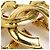 Spilla in metallo dorato Chanel D'oro - vista 7
