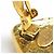 Orecchini a clip dorati Chanel D'oro - vista 12