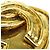 Orecchini a clip dorati Chanel D'oro - vista 9