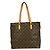 Louis Vuitton Cabas Mezzo Monogram Canvas Braun