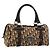Borsa Christian Dior Trotter Canvas Marrone Argento Auth 181890V