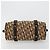 Borsa Christian Dior Trotter Canvas Marrone Argento Auth 181890V - vista 5