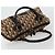 Borsa Christian Dior Trotter Canvas Marrone Argento Auth 181890V - vista 6