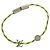 LOUIS VUITTON LV Fluo Bracciale metallo Giallo Argento MP2143 LV Auth 182320V
