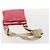 Borsa a Spalla PRADA Nylon 4 Set Rosso Rosa Azzurro chiaro Auth 181808 Blu chiaro - vista 17