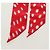 Hermès HERMES Twilly Dot Seidentuch Rot Authentisch am11688M - Ansicht 2