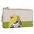 LOEWE Studio Ghibli Spirited Away Ootori-sama Tarjetero de cuero Auth 167376SM Blanco Dorado