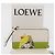 LOEWE Studio Ghibli Spirited Away Ootori-sama Tarjetero de cuero Auth 167376SM Blanco Dorado - vista 12