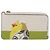 LOEWE Studio Ghibli Spirited Away Ootori-sama Tarjetero de cuero Auth 167376SM Blanco Dorado - vista 13