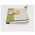 LOEWE Studio Ghibli Spirited Away Ootori-sama Tarjetero de cuero Auth 167376SM Blanco Dorado - vista 3