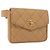CHANEL Marsupio Matelasse in Pelle Caviar Beige Oro CC Auth BA12986V D'oro