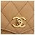 CHANEL Marsupio Matelasse in Pelle Caviar Beige Oro CC Auth BA12986V D'oro - vista 19