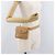 CHANEL Marsupio Matelasse in Pelle Caviar Beige Oro CC Auth BA12986V D'oro - vista 27