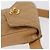 CHANEL Marsupio Matelasse in Pelle Caviar Beige Oro CC Auth BA12986V D'oro - vista 4