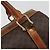 Céline Borsa Boston CELINE Macadam Canvas PVC Pelle Marrone Oro Auth BA13029 D'oro - vista 10