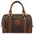 Céline Borsa Boston CELINE Macadam Canvas PVC Pelle Marrone Oro Auth BA13029 D'oro - vista 13
