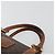 Céline Borsa Boston CELINE Macadam Canvas PVC Pelle Marrone Oro Auth BA13029 D'oro - vista 8