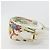 Borsa a Spalla GUCCI Flora PVC Bianco Oro 007 113 0115 Auth 182472 D'oro - vista 3