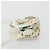 Borsa a Spalla GUCCI Flora PVC Bianco Oro 007 113 0115 Auth 182472 D'oro - vista 4