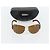 Gafas de sol PRADA estampado de carey plástico marrón oro Auth BA13220 Castaño Dorado - vista 12