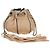 Borsa a mano CHANEL Chain Purse in pelle di agnello beige argento CC Auth bs35366V