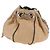 Borsa a mano CHANEL Chain Purse in pelle di agnello beige argento CC Auth bs35366V - vista 2