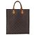 LOUIS VUITTON Monogram Sac Plat Hand Bag M51140 LV Auth BA13167 Monograma - vista 2