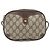 Borsa GUCCI GG Supreme Web Sherry Line in PVC Beige Oro 156 02 066 Auth 182402 D'oro - vista 13