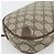 Borsa GUCCI GG Supreme Web Sherry Line in PVC Beige Oro 156 02 066 Auth 182402 D'oro - vista 16