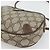 Borsa GUCCI GG Supreme Web Sherry Line in PVC Beige Oro 156 02 066 Auth 182402 D'oro - vista 9