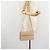 Borsa a tracolla Salvatore Ferragamo in pelle argento e beige Auth ka4481 - vista 22