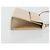 Borsa a tracolla Salvatore Ferragamo in pelle argento e beige Auth ka4481 - vista 3