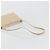 Borsa a tracolla Salvatore Ferragamo in pelle argento e beige Auth ka4481 - vista 7