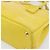 Borsa PRADA Galleria in pelle vernice 2way Yellow Gold Auth 181712 D'oro Giallo - vista 15