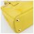 Borsa PRADA Galleria in pelle vernice 2way Yellow Gold Auth 181712 D'oro Giallo - vista 16