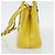 Borsa PRADA Galleria in pelle vernice 2way Yellow Gold Auth 181712 D'oro Giallo - vista 4