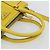 Borsa PRADA Galleria in pelle vernice 2way Yellow Gold Auth 181712 D'oro Giallo - vista 7