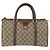 Sac à main GUCCI GG Supreme Web Sherry Line PVC Beige Or 40 02 007 Auth 180185 Doré - vue 13