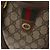 Sac à main GUCCI GG Supreme Web Sherry Line PVC Beige Or 40 02 007 Auth 180185 Doré - vue 18