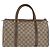 Sac à main GUCCI GG Supreme Web Sherry Line PVC Beige Or 40 02 007 Auth 180185 Doré - vue 2
