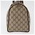 Sac à main GUCCI GG Supreme Web Sherry Line PVC Beige Or 40 02 007 Auth 180185 Doré - vue 3