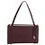 Borsa a mano CARTIER in pelle Bordeaux Argento Auth BA12993A Bordò
