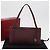 Borsa a mano CARTIER in pelle Bordeaux Argento Auth BA12993A Bordò - vista 12