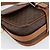 Céline Borsa a Spalla CELINE Macadam Canvas PVC Pelle Marrone Oro Auth 181854 D'oro - vista 14