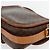 Céline Borsa a Spalla CELINE Macadam Canvas PVC Pelle Marrone Oro Auth 181854 D'oro - vista 15