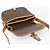 Céline Borsa a Spalla CELINE Macadam Canvas PVC Pelle Marrone Oro Auth 181854 D'oro - vista 17