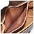 Céline Borsa a Spalla CELINE Macadam Canvas PVC Pelle Marrone Oro Auth 181854 D'oro - vista 21