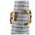 Bracciale SAINT LAURENT Cassandra metallo Gold Auth yk20367M D'oro - vista 14