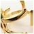 Bracciale SAINT LAURENT Cassandra metallo Gold Auth yk20367M D'oro - vista 6