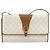 Bolsa de Ombro GUCCI GG Supreme PVC Branco Ouro 904 02 050 Auth 182377 Dourado - vista 13
